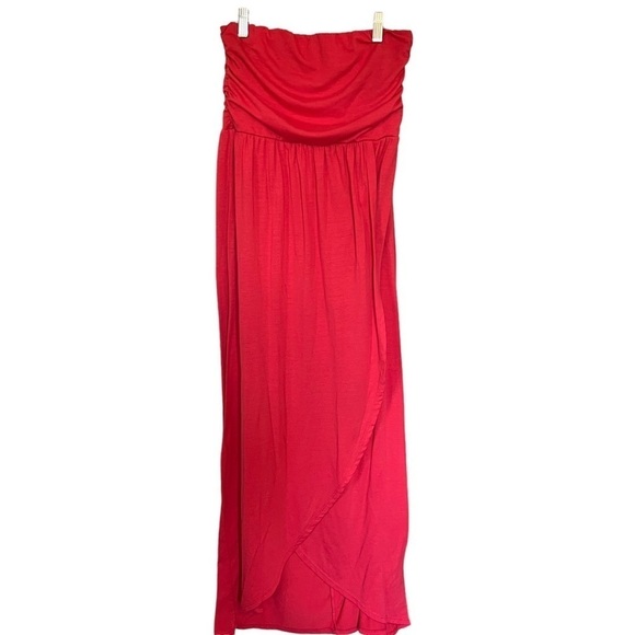 Stitch Between Strapless Bustier Maxi/Long Summer Dress - Picture 5 of 7